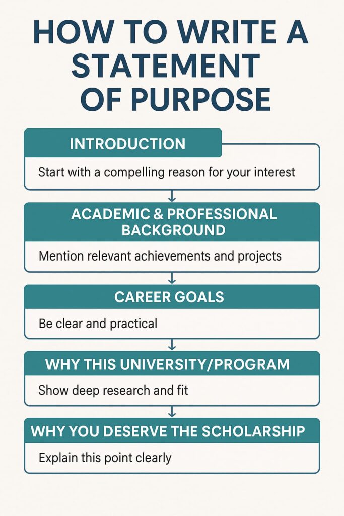 SOP for scholarships
