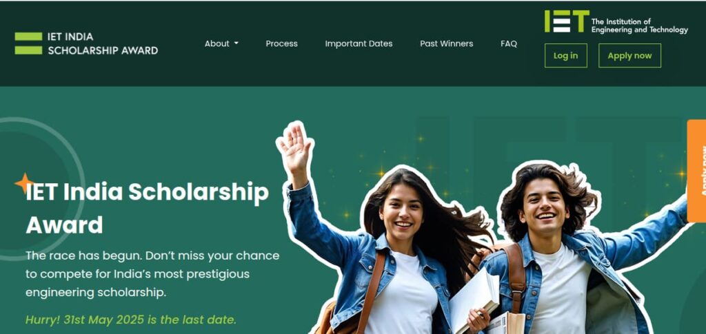 IET India Scholarshi apply