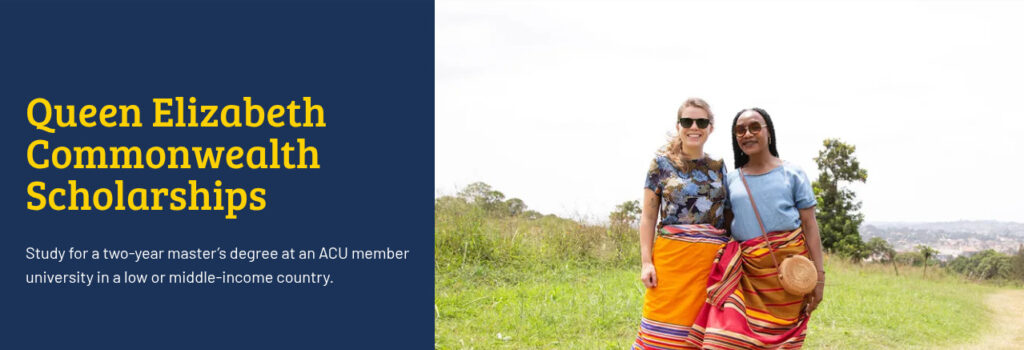 Queen Elizabeth Commonwealth Scholarships