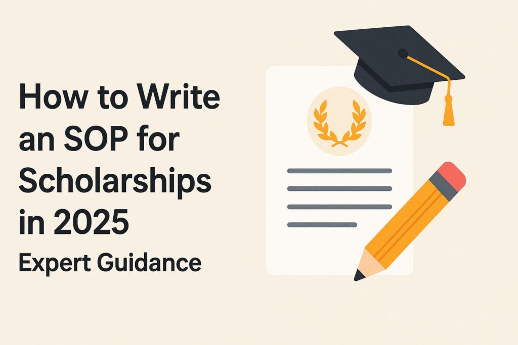 SOP for scholarships
