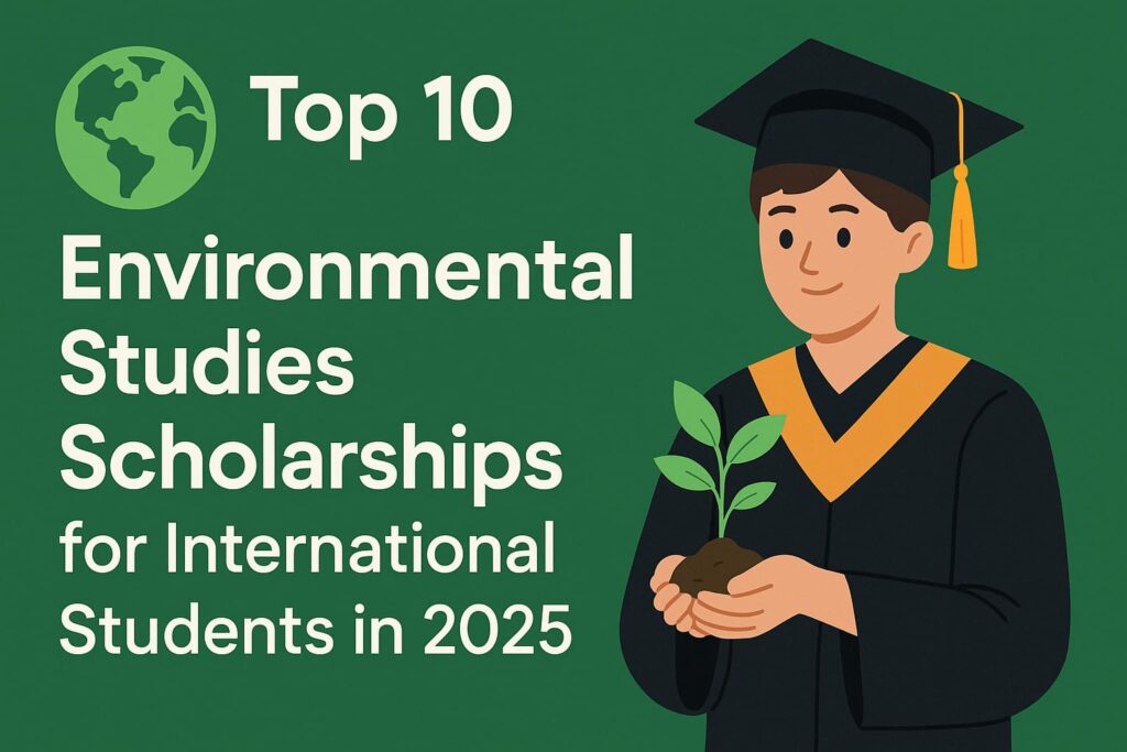 Top 10 Environmental Studies Scholarships for International Students in 2025